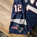 Tom Brady New England Patriots Jersey Men's Size 60 Blue Stitched Vintage 6016