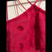 Anthropologie XL Pink Lace-Trimmed Off-Shoulder Top