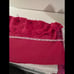 Anthropologie XL Pink Lace-Trimmed Off-Shoulder Top