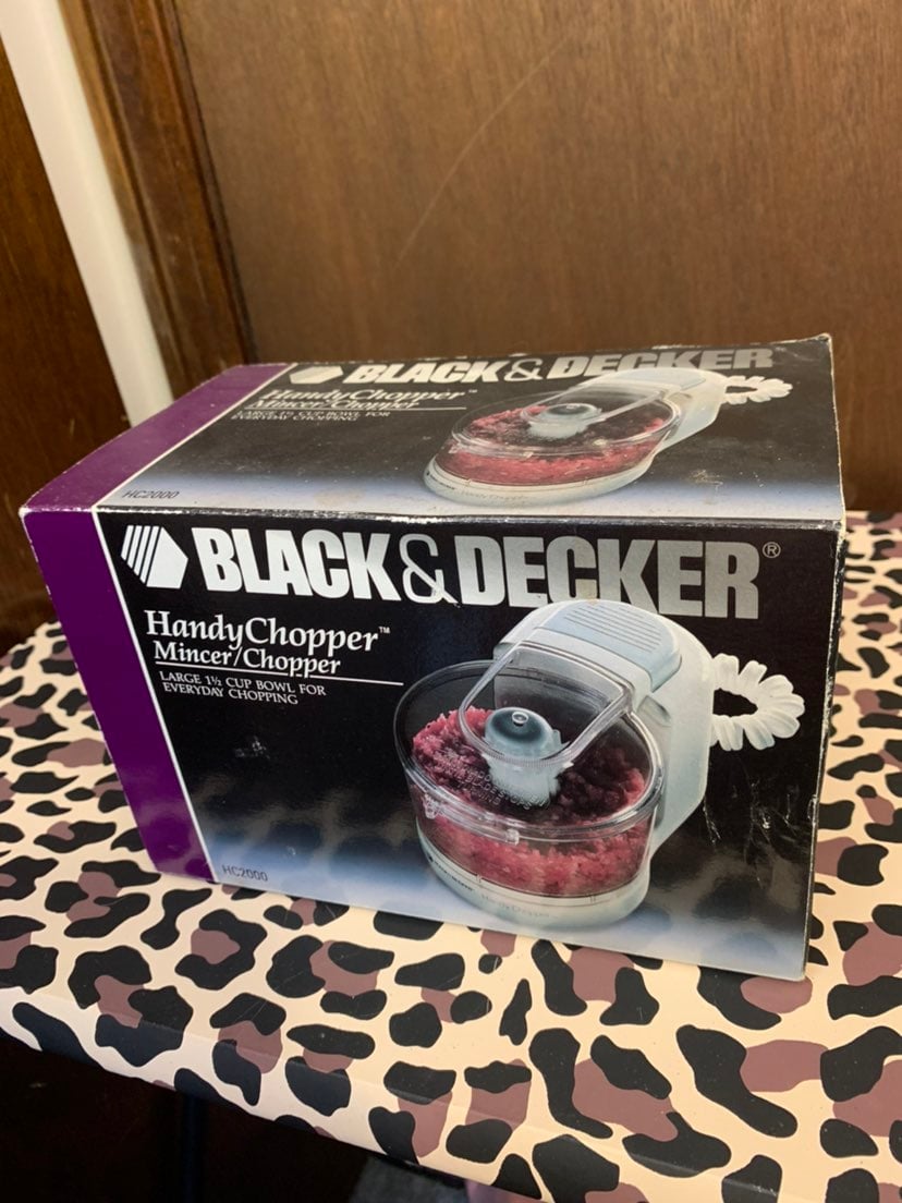 Black and decker handy chopper