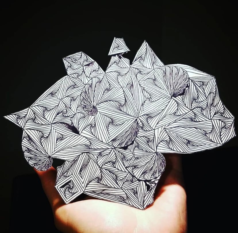 Pen ink drawing