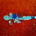 Crystal and faux stones Hairpin