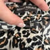 Banana Republic Silky Animal Print Pajama Pants Size Small