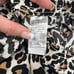 Banana Republic Silky Animal Print Pajama Pants Size Small