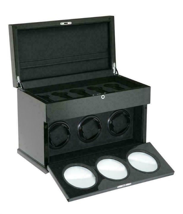 VOLTA Automatic 3 Triple Watch Winder Ca