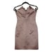 775 TRULY ZAC POSEN Petal Strapless Bodice Gray Purple Satin Cocktail Dress 4