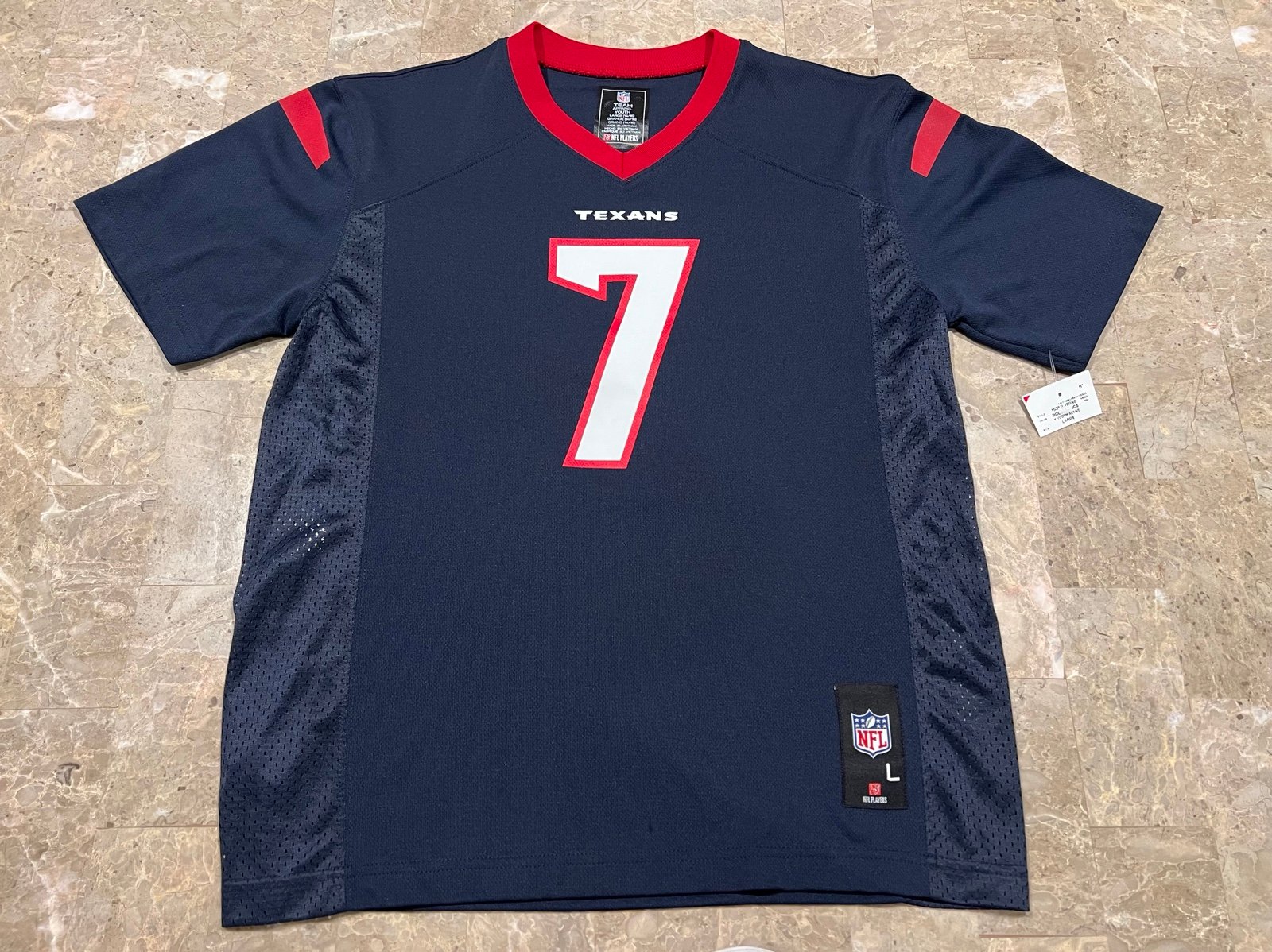 CJ Stroud Houston Texans NFL Football Jersey - Kids Youth Size Large (14/16)