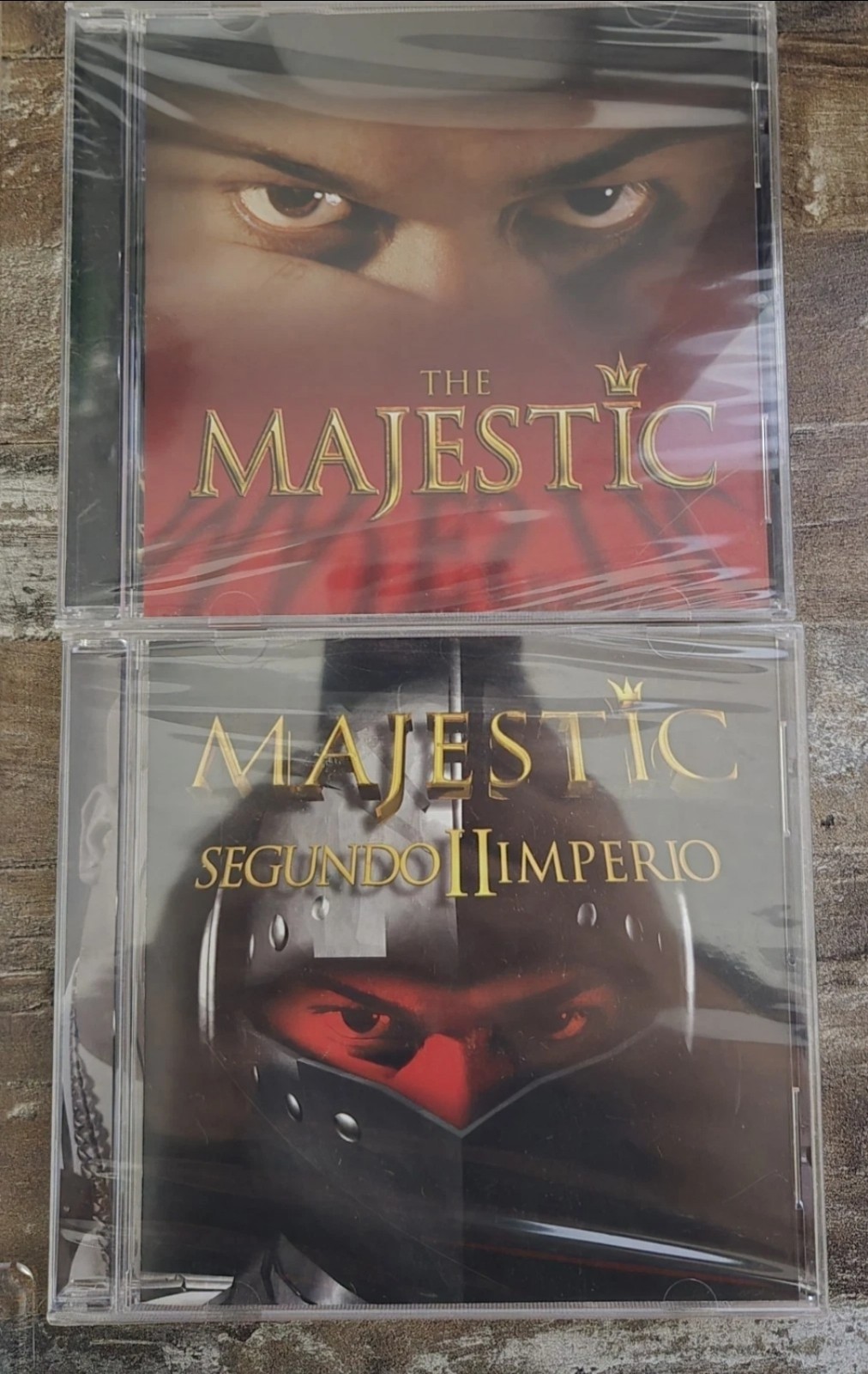 THE MAJESTIC 1 & 2 REGGAETON CDS BRAND NEW