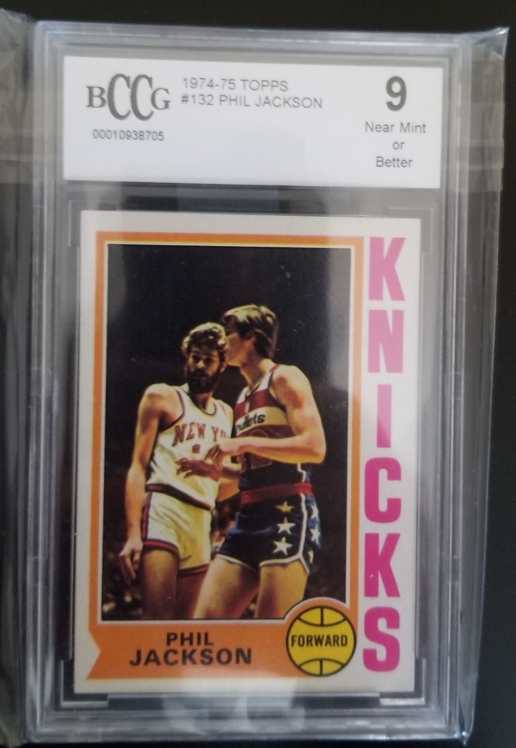 1974 NBA LEGEND PHIL JACKSON BECKETT 9