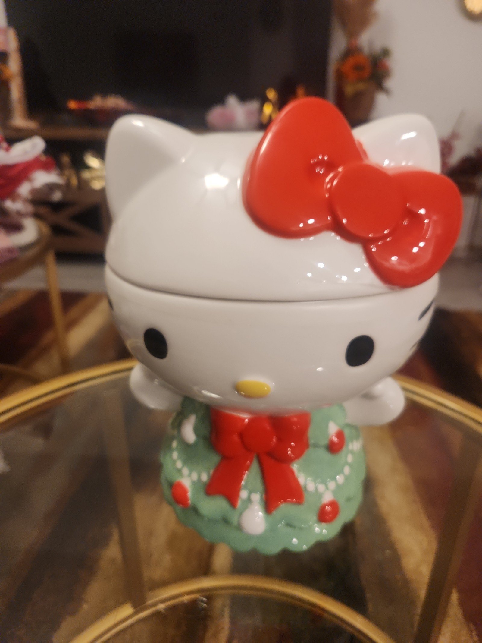 Hello Kitty Christmas Cookie Jar