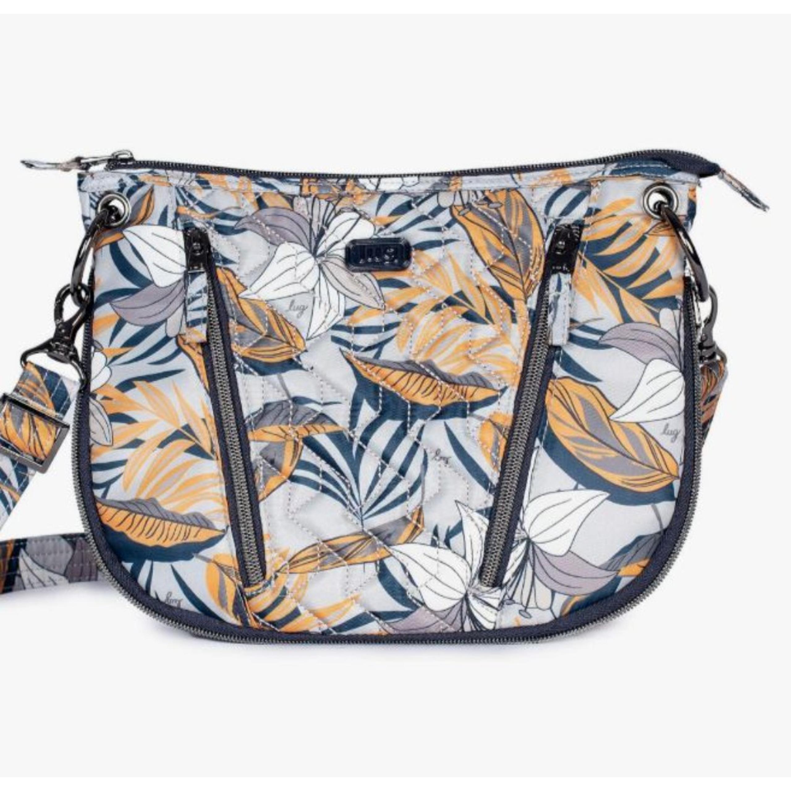 Lug Swivel Womens Lily Grey Shoulder Strap Bag