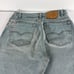 VTG Levi's Jeans Men's 33x32* 560 Loose Fit Tapered Green Faded Denim Tag 33x34