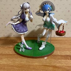 Re:Zero Snow White Life Ver Ichiban Kuji A Award Emilia and Last One Award Rem