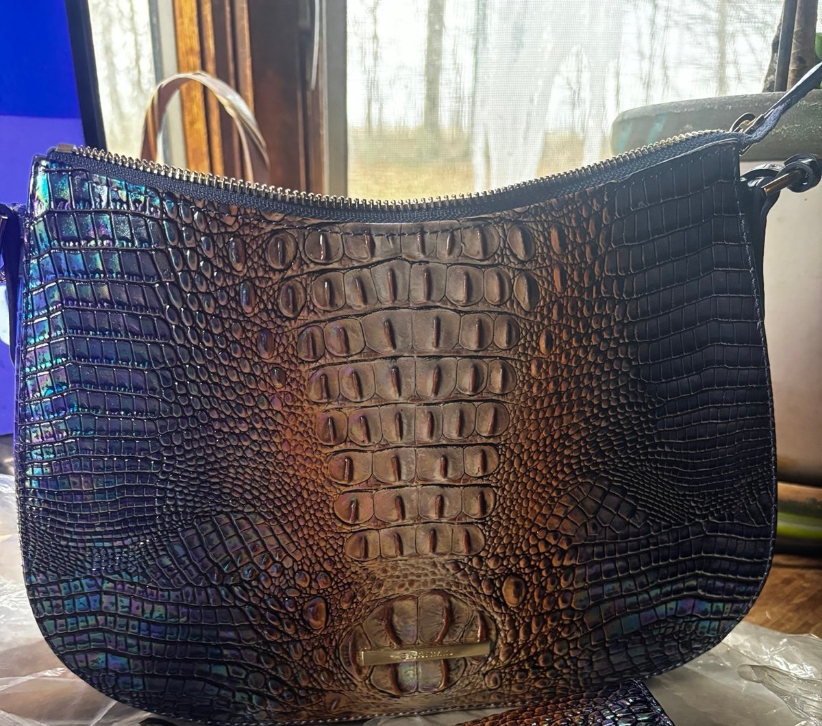 Brahmin Bluestone Shayna only