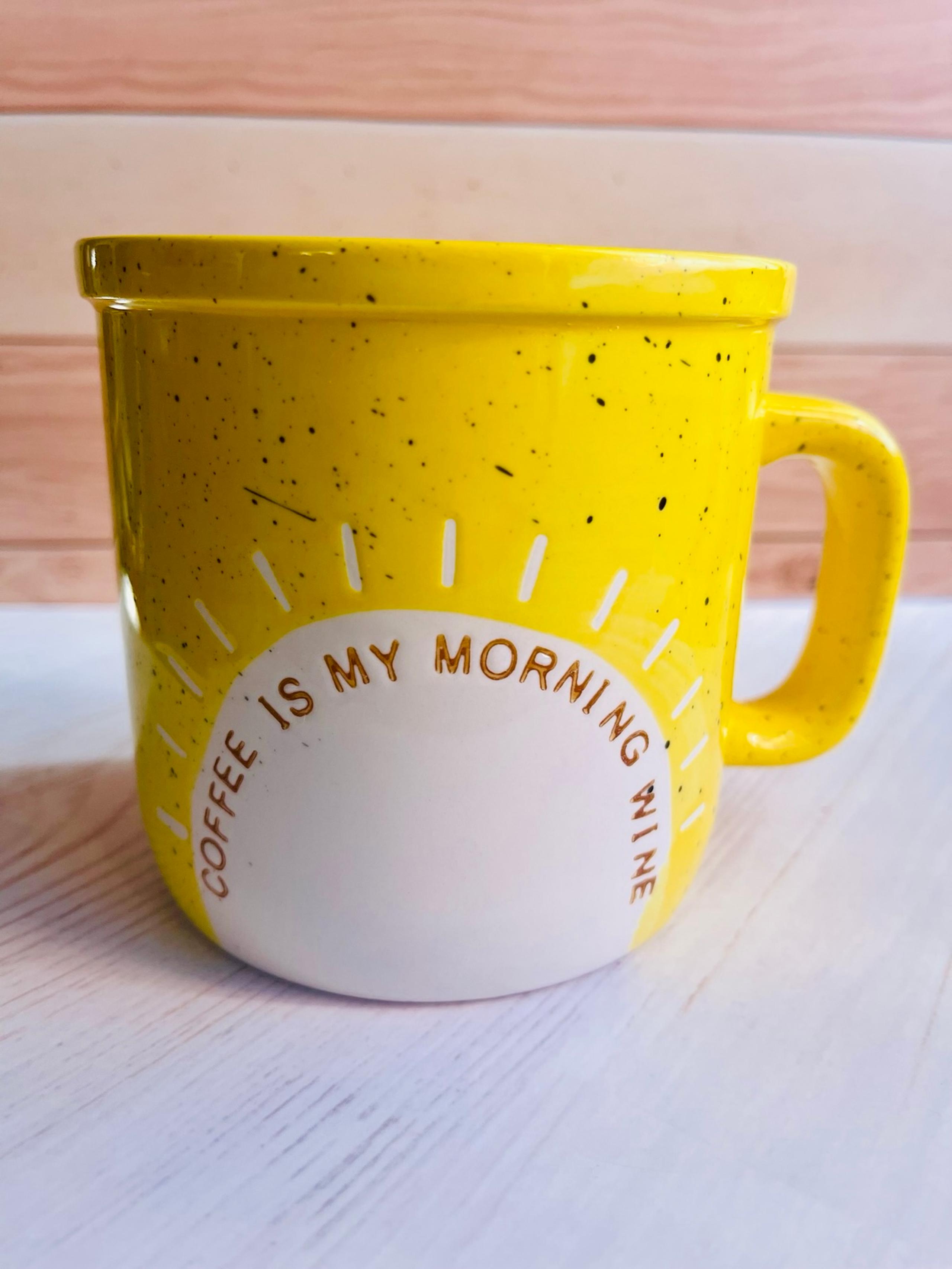 “Coffee Is My Morning Wine” Hallmark Coffee Mug