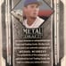 Autograph, 2021 Leaf Metal Draft #BA-MM4, Michael McGreevy. “Silver Mojo”