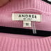 Andree by Unit Colorful Candy Stripe Viscose Soft Sweater Size 1X