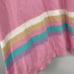 Andree by Unit Colorful Candy Stripe Viscose Soft Sweater Size 1X