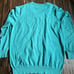 LL Bean Men's Teal Cotton Cashmere V-Neck Soft Lightweight Pullover Sweater XXL