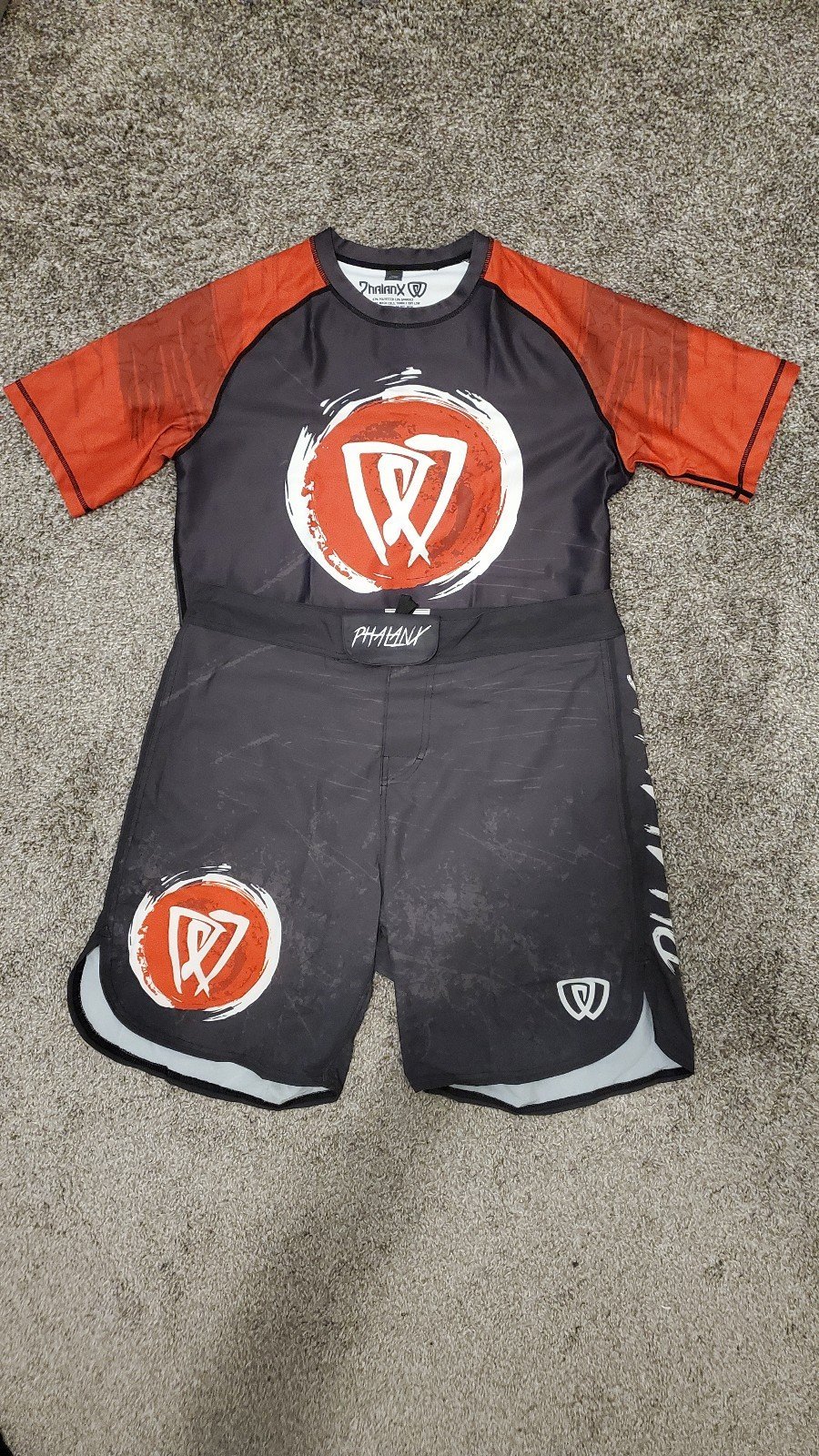 PHALANX ENSO HPLT 8 ULTRALIGHT SHORTS AND ENSO S/S RASHGUARD SET