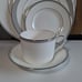 Vera Wang Wedgwood Bone China Grosgrain 5-Piece Place Setting Made in England