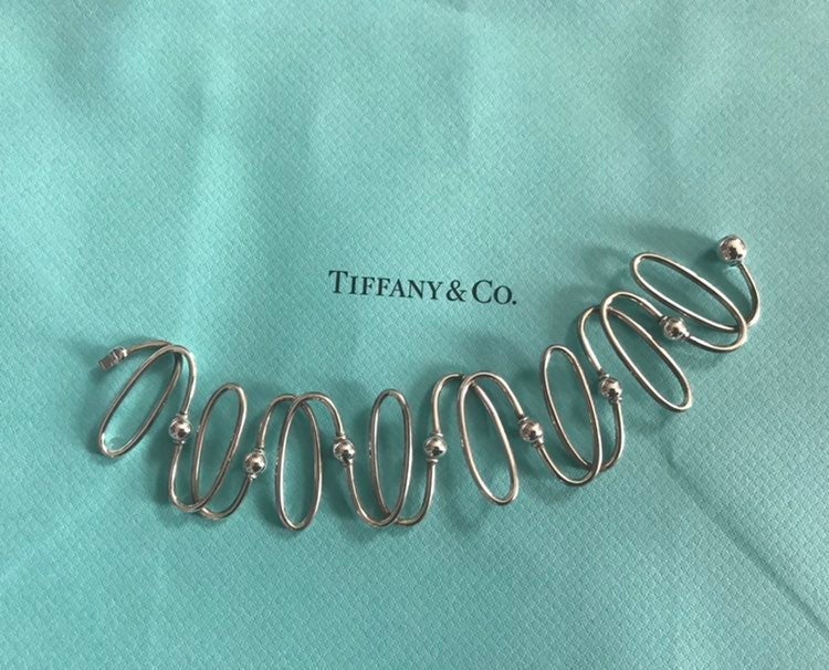 Rare Tiffany & Co Oval Bead Bracelet