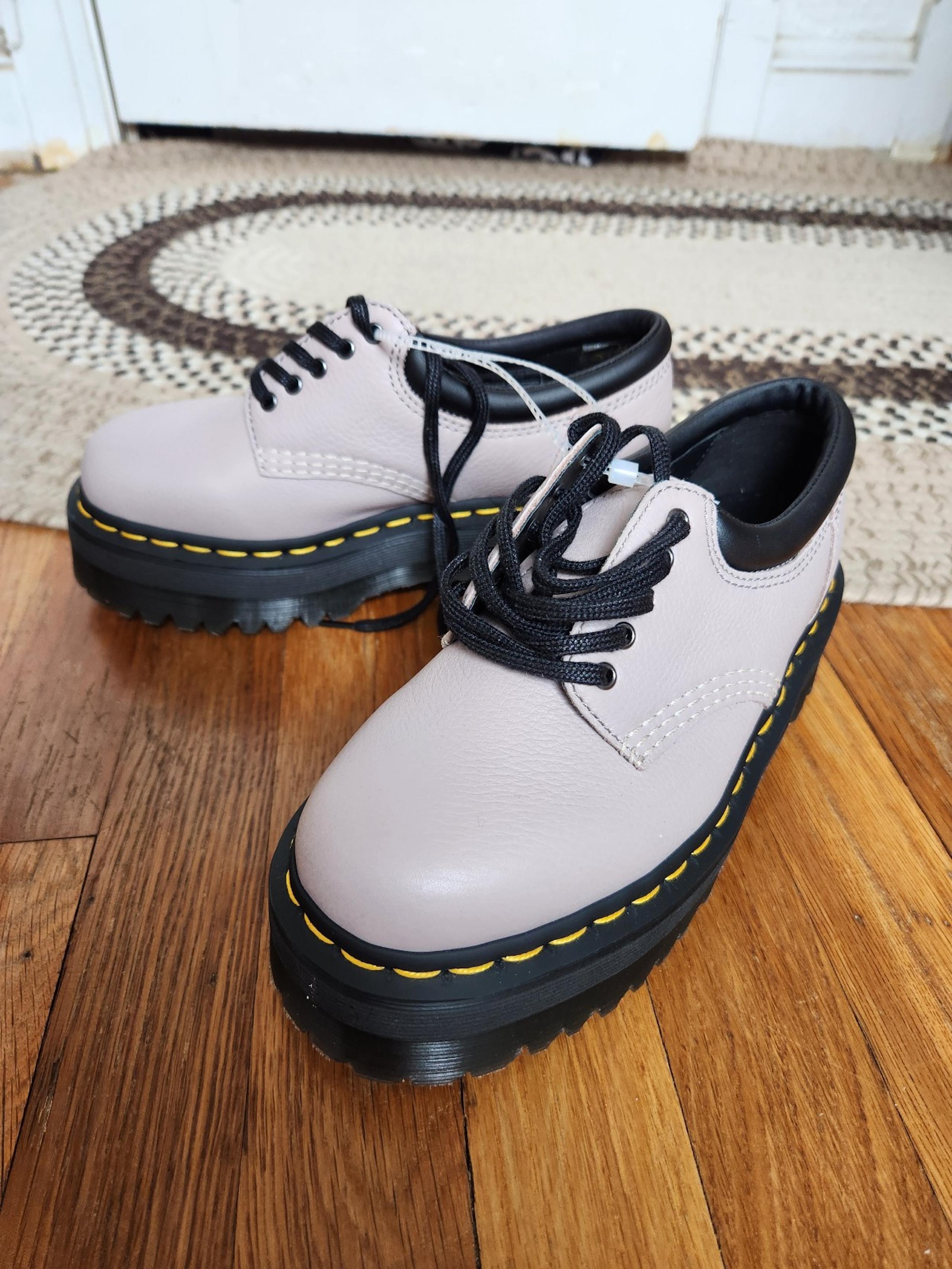 Dr. Martens Taupe Quad size 7