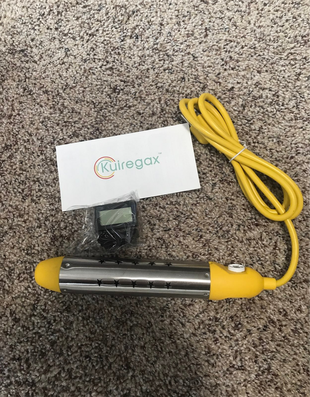 Kuiregax Immersion Water Heater （yellow）