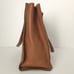 Vera Bradley Tan Brown Quilted Pebbled Leather Nora Tote Handbag