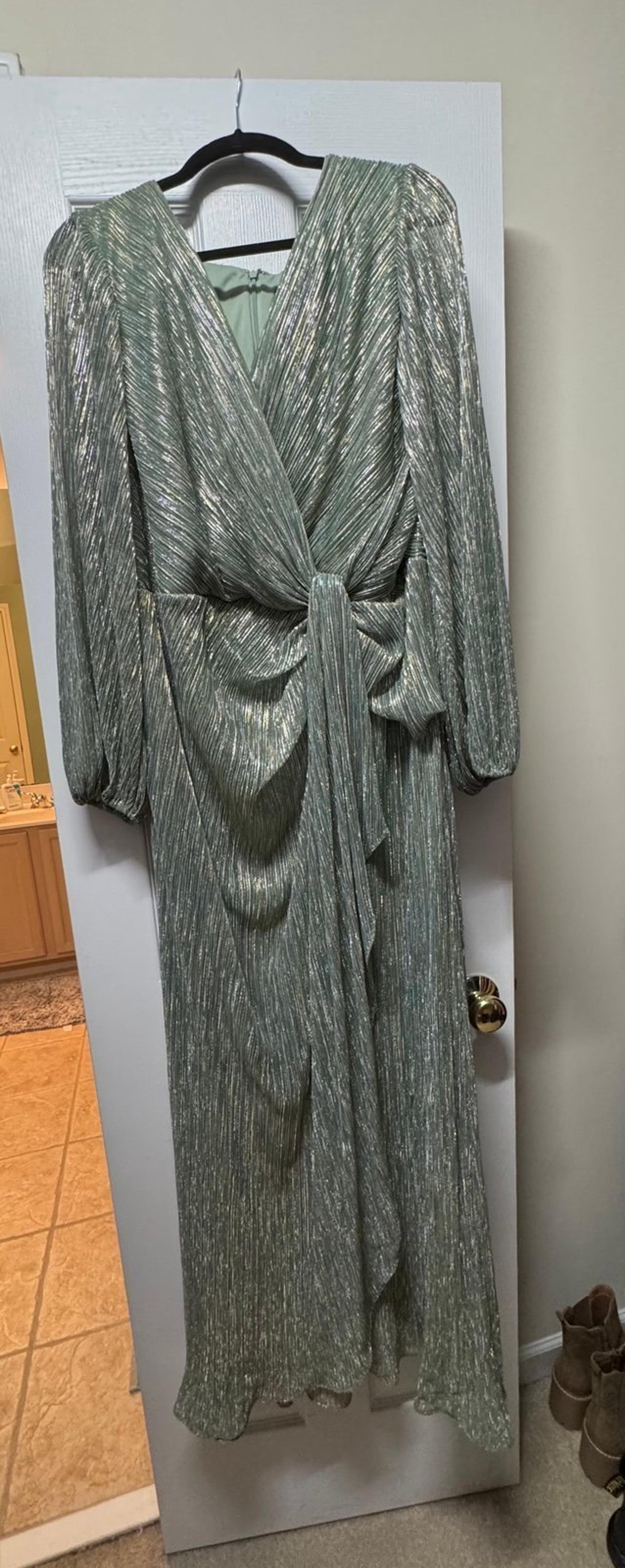 Long Sleeve Evening Gown