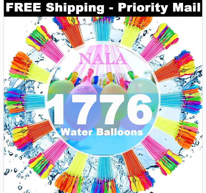 48 Bunches of Water balloon (1776 Balloons Total)