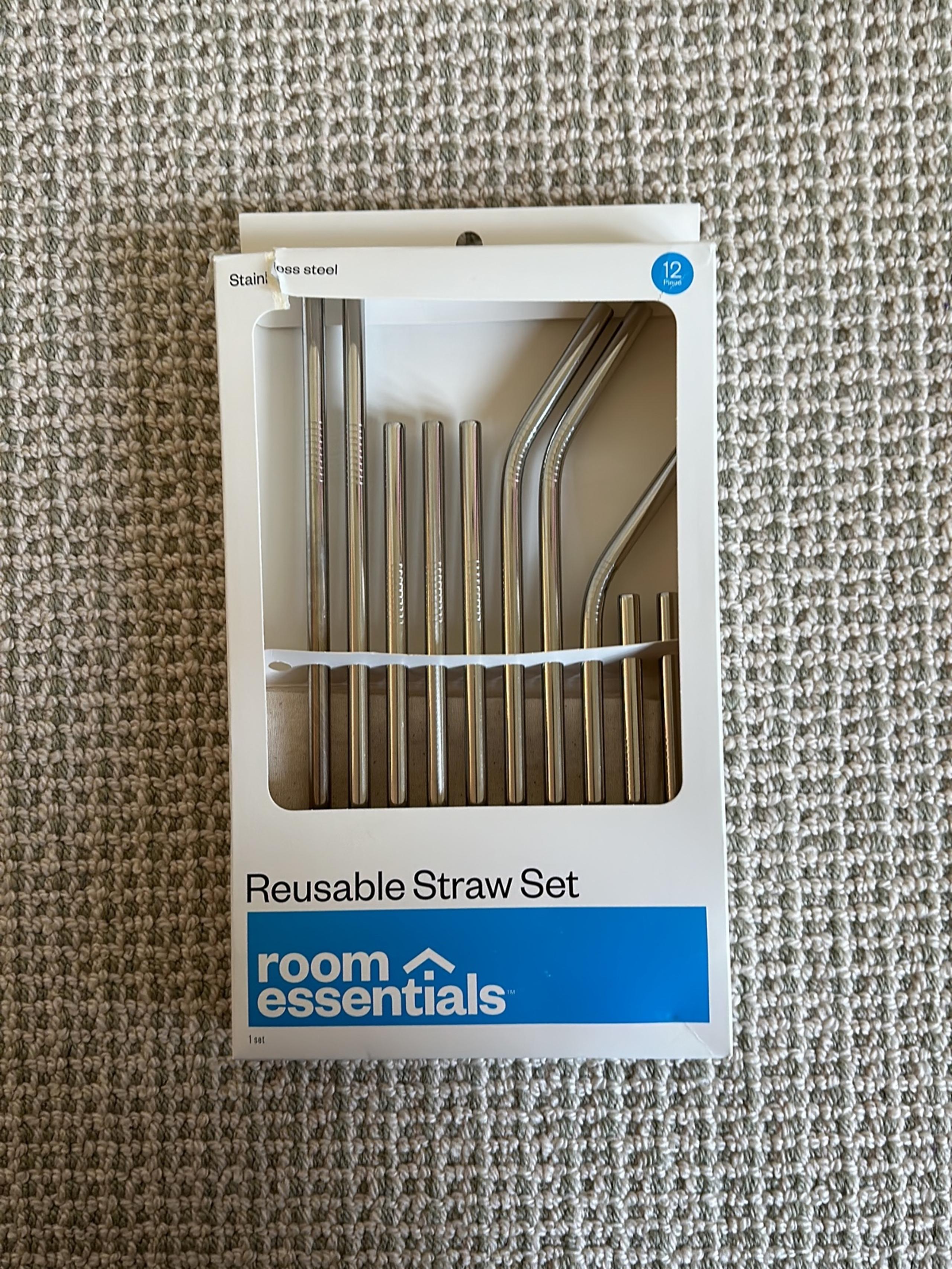 Stainless Steel Straw Set