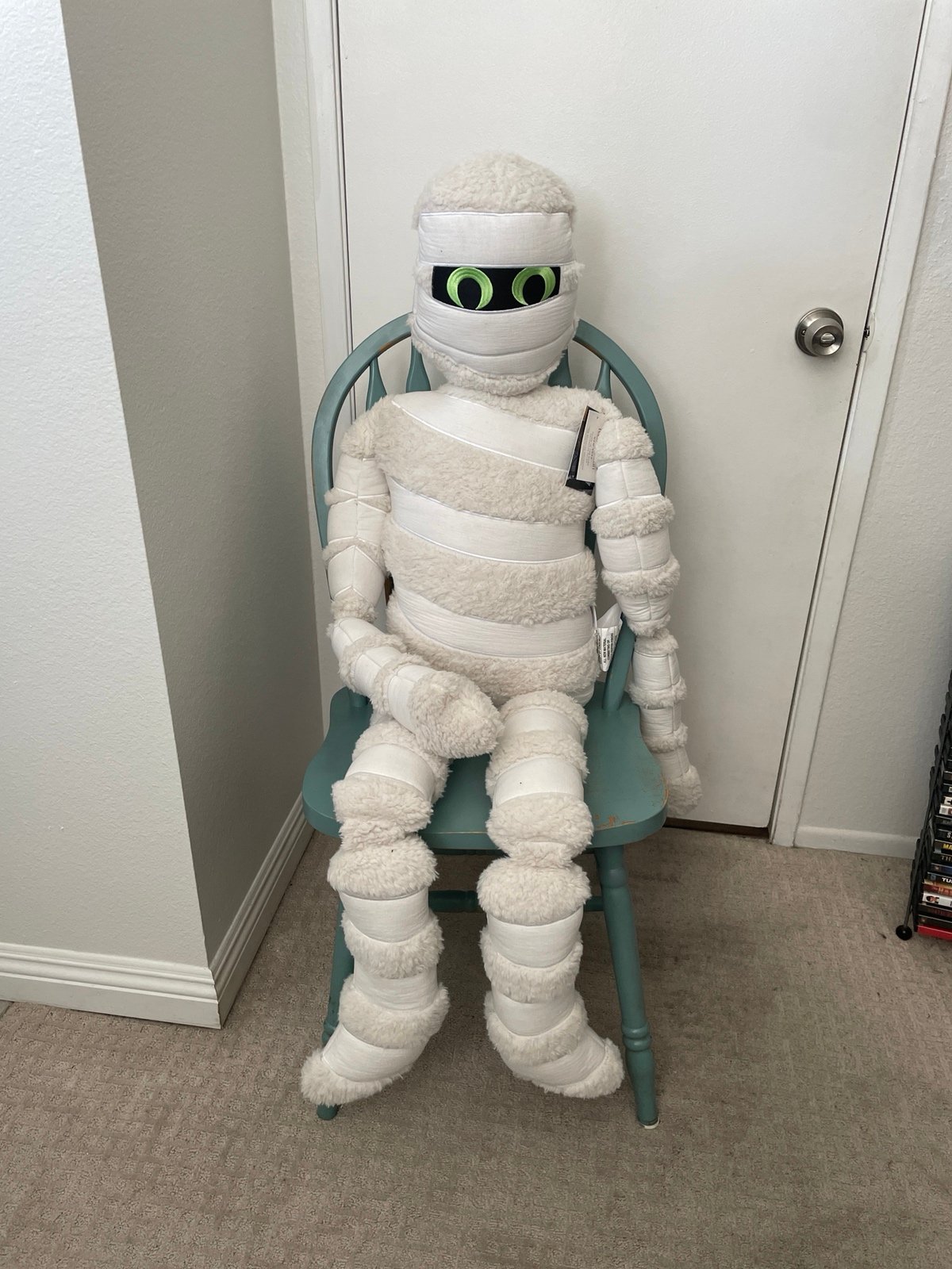 Life size throw pillow mummy