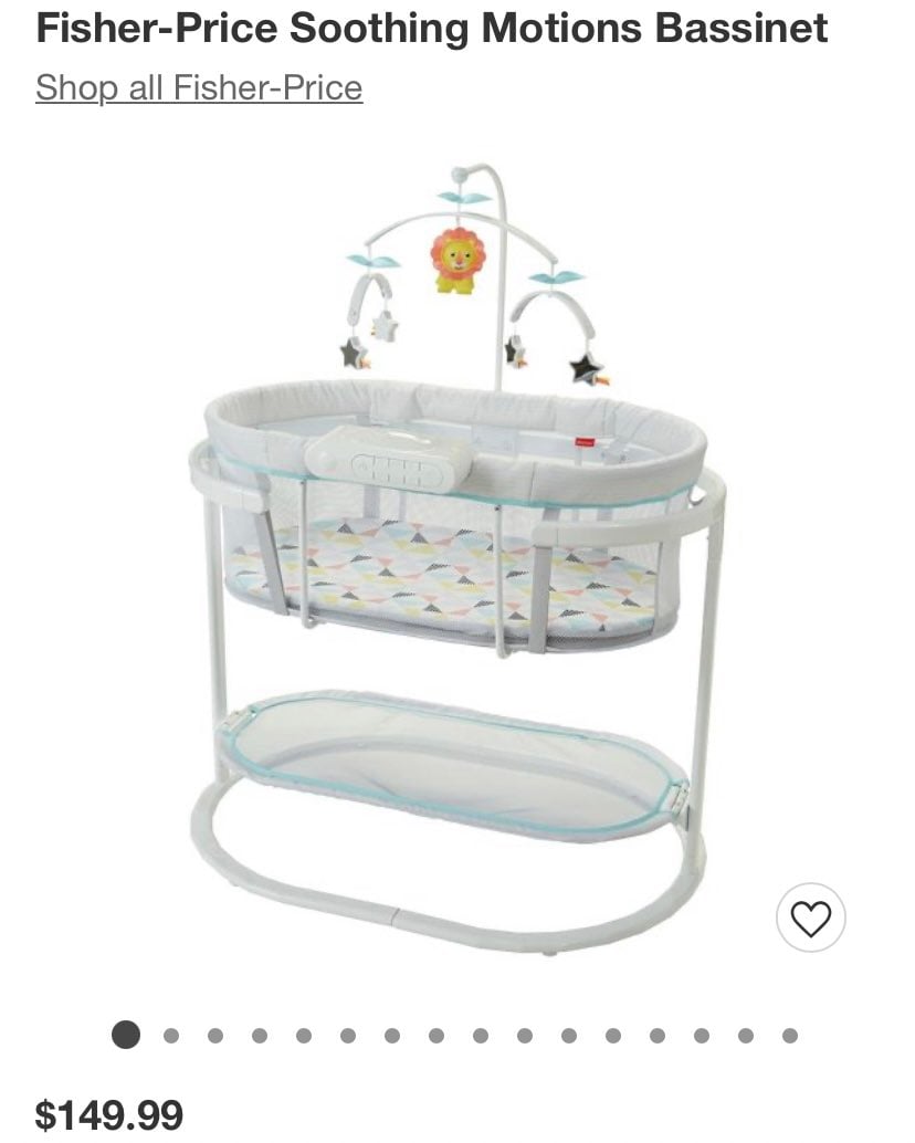 Fisher-Price Soothing Motions Bassinet