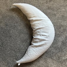 Daisy Fields Moon Pillow