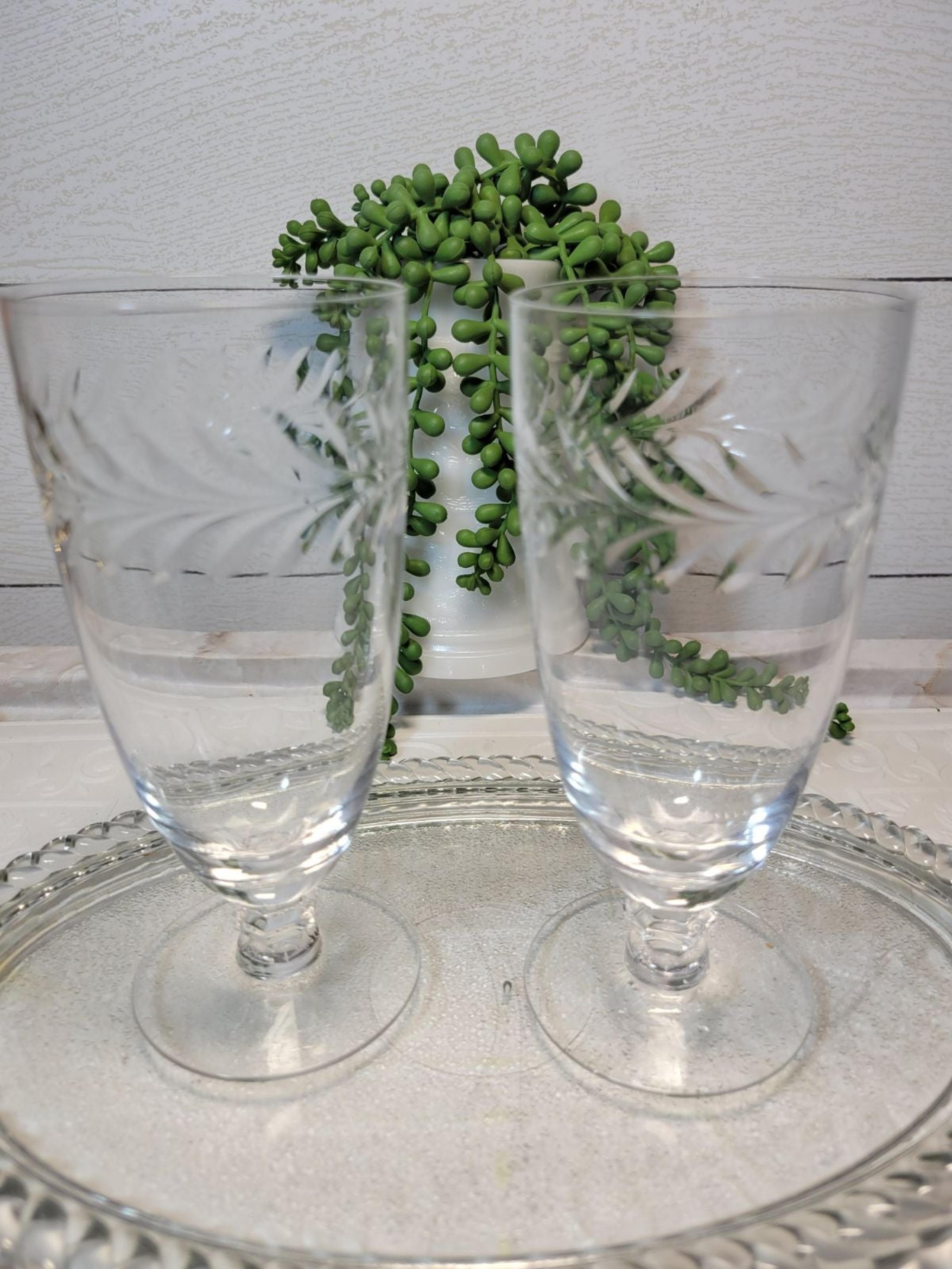 Tiffin-Franciscan Puritan Clear Crystal Glasses