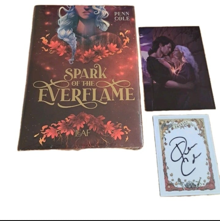 Special edition German Spark of the Everflame by Penn Cole sealed w signed plate