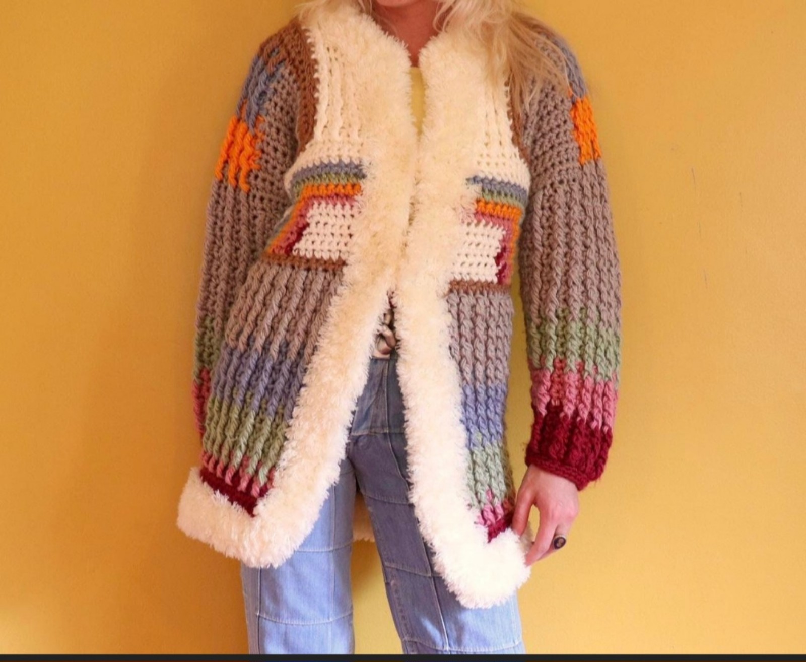 Vintage 70s Buffums cardigan