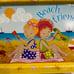 Kid's Bed Tray, Metal Tray, VINTAGE Children TV Tray Beach Friends