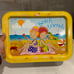 Kid's Bed Tray, Metal Tray, VINTAGE Children TV Tray Beach Friends