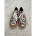 NEW Women's Fashionable Embroidered Floral Sneakers Faux Leather size 7