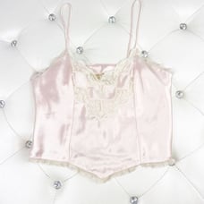 Vintage Victoria’s Secret Gold Label Cami Lingerie light pink small
