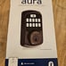 Kwikset Aura Bluetooth Keypad Electronic Deadbolt Venetian Bronze 942BLE-11PS