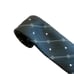 Givenchy Gentelmen Paris Black White Neck Tie Logo Print Classic Designer