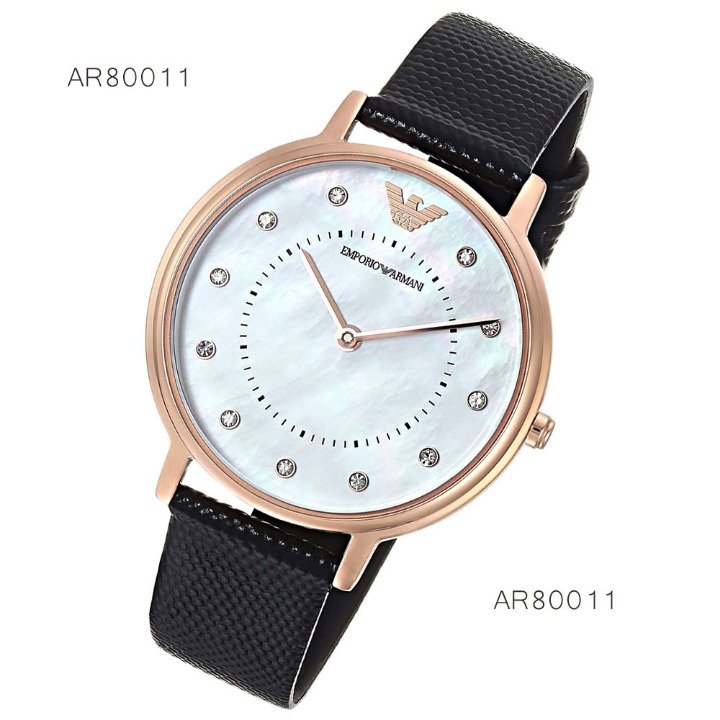 Emporio Armani Pearl Dial Watch