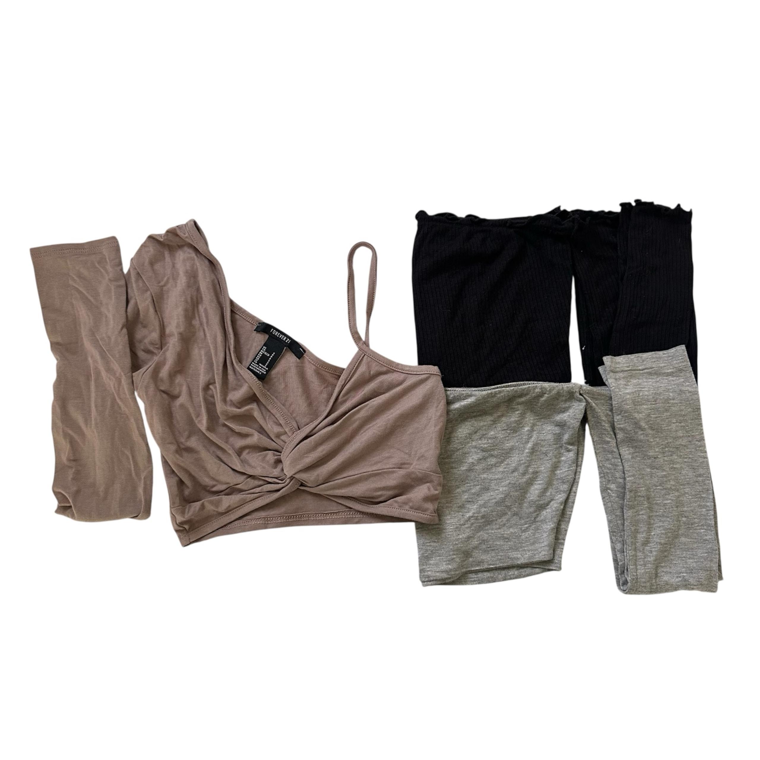 long sleeve crop top bundle
