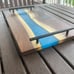 Walnut Live Edge & Epoxy Resin Charcuterie Board!