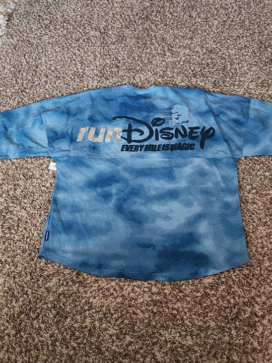 Run Disney Spirit Jersey Adult XXL Blue Mickey Mouse Mile Magic RunDisney NWT