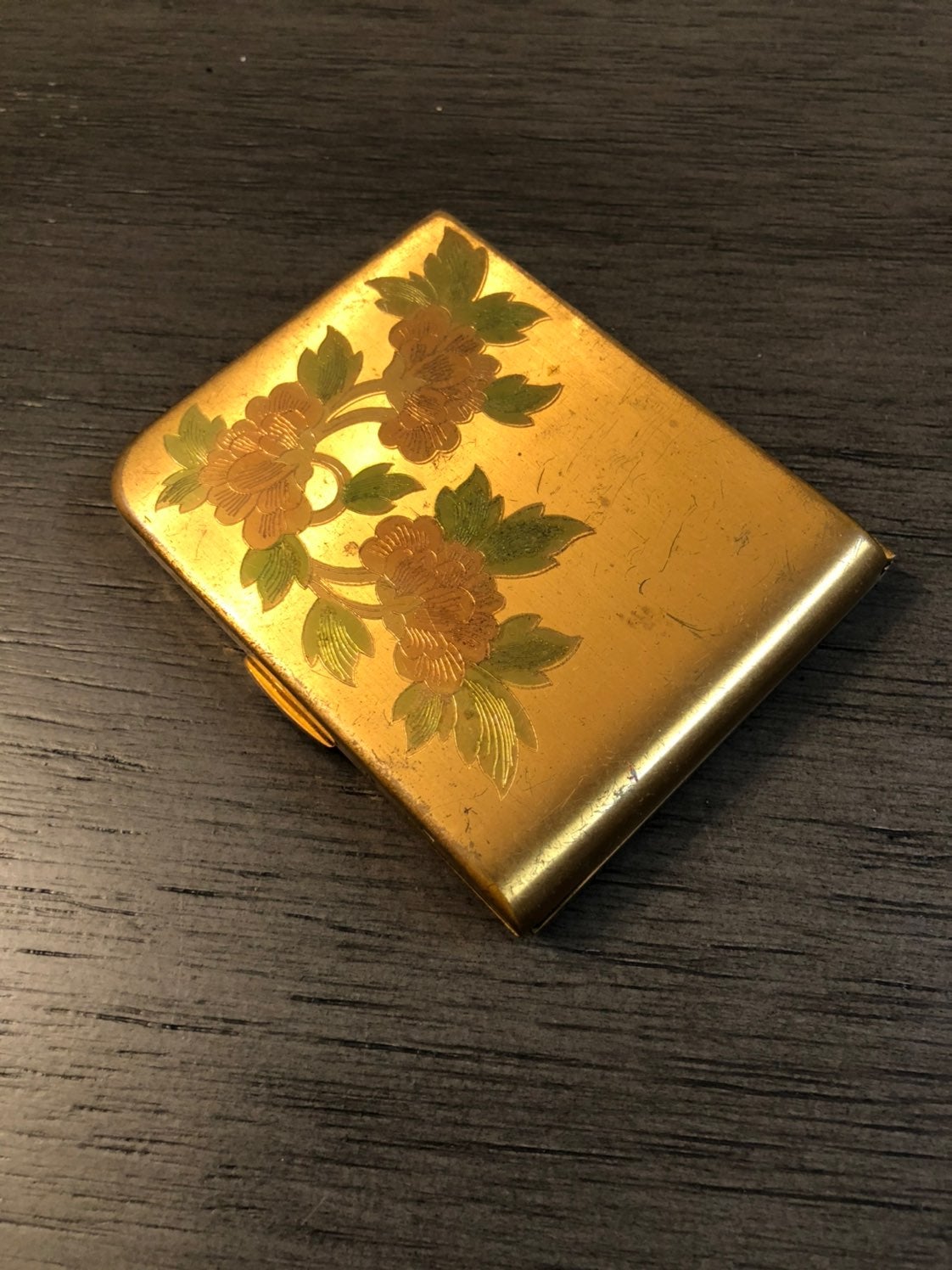 Vintage cosmetic case