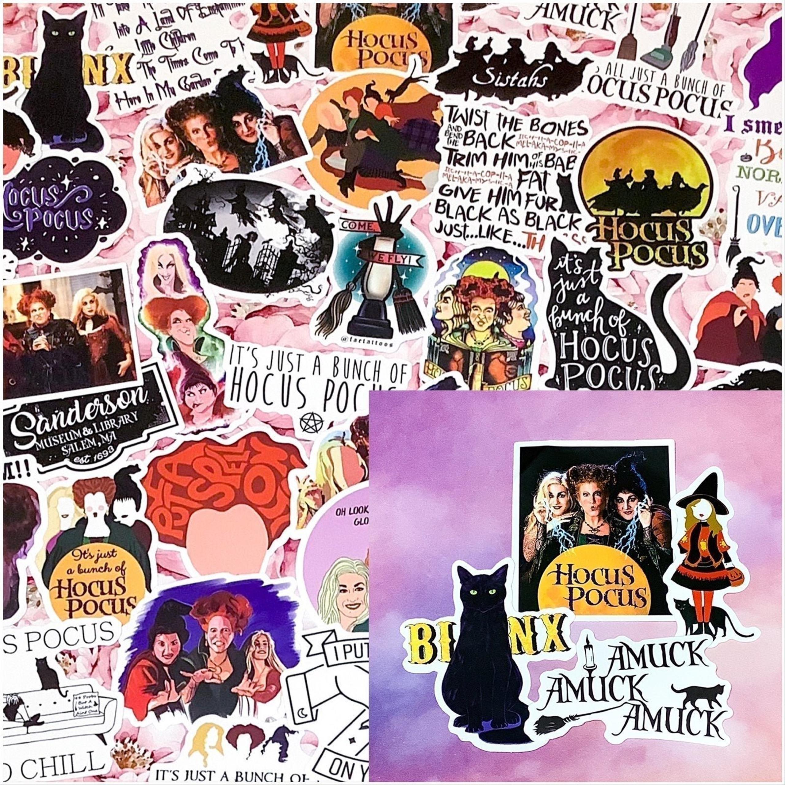 "Hocus Pocus" 50 Pc Sticker Set